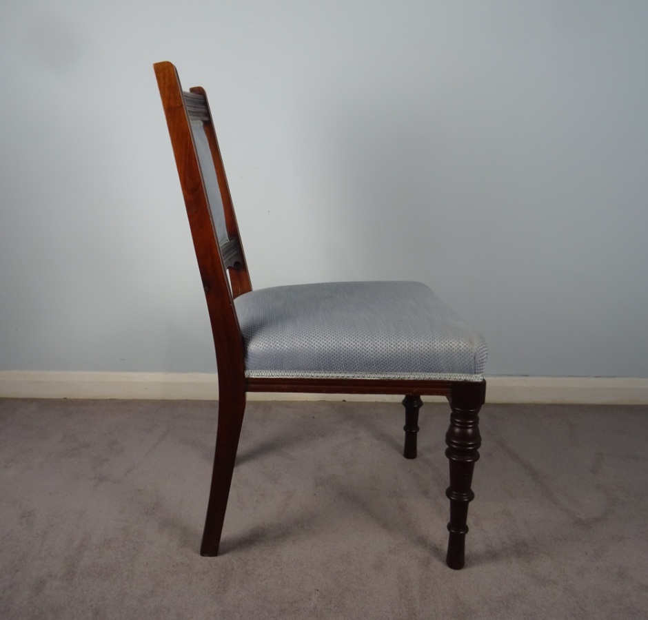 A Superb Set Of 12 Maple and Co. London Mahogany Dining Chairs (31).JPG